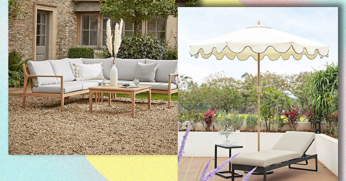 Small garden table homebase best sale